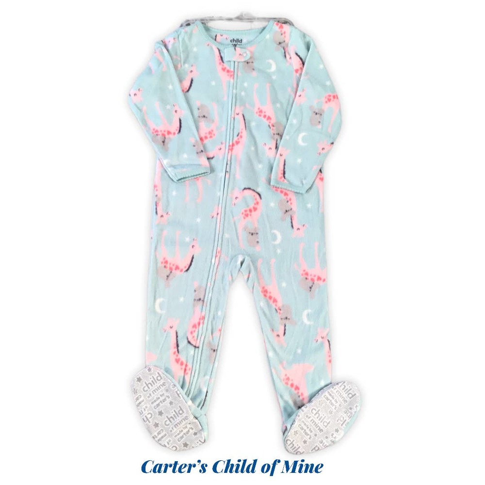 Carter's Child Mine Pajamas Giraffes 2T NWT